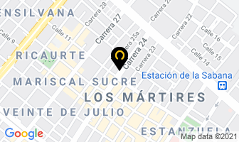 Mapa de Boutique De Stephany's en Bogotá D.C