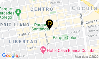 Mapa de Boutique Energía en Cúcuta
