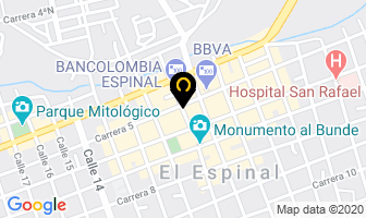 Mapa de Boutique Fantasia en Espinal