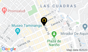 Mapa de Boutique Favrel en Pasto