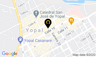 Mapa de Boutique Fucsia en Yopal