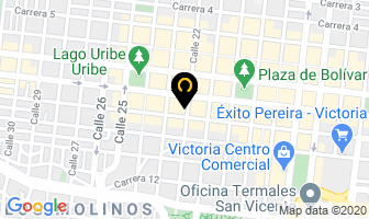 Mapa de Boutique Meninas en Pereira