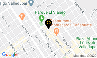 Mapa de Boutique Mildred Molina en Valledupar