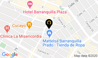 Mapa de Boutique Milena en Barranquilla
