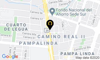 Mapa de Boutique Pantera Roja en Cali