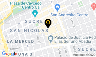 Mapa de Boutique Patricia Meneses en Cali