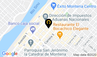 Mapa de Boutique Reby's en Montería