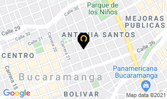 Mapa de Boutique Shalom en Bucaramanga