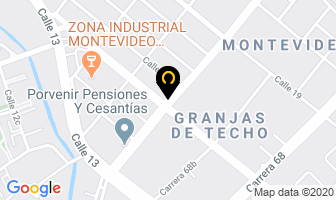 Mapa de Boxer Industrial en Bogotá D.C