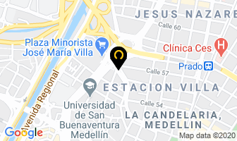 Mapa de Boys Co en Medellín