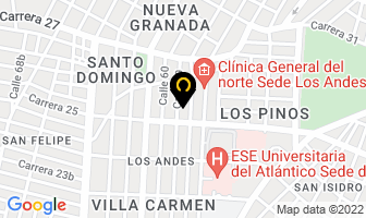 Mapa de B.p.f. Y Cia Ltda en Barranquilla