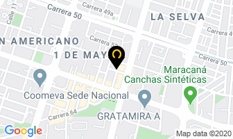 Mapa de B.q. Topografía E Ingeniería Ltda. en Cali