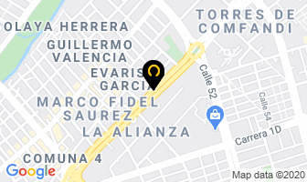 Mapa de Brand Diesel Ltda. en Cali