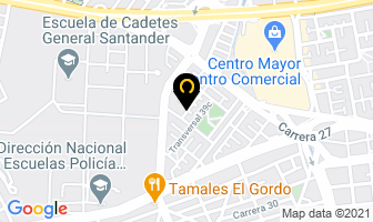 Mapa de Brigadas Seelcomp en Bogotá D.C