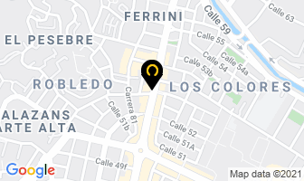 Mapa de Brilladora Aplictef en Medellín
