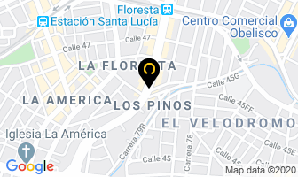 Mapa de Brilladora Esmeralda Ltda. en Medellín