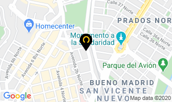 Mapa de Brilladora Esmeralda Ltda. en Cali