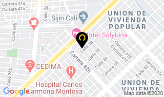Mapa de Brilladora Internacional en Cali