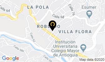 Mapa de Brillo Car en Medellín