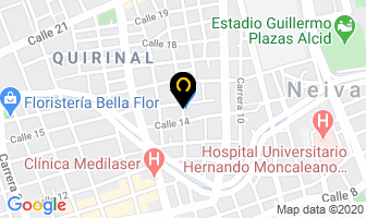Mapa de Brillo De Luna en Neiva