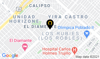 Mapa de Brillo Y Moda en Cali