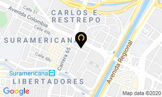 Mapa de Britex S.a. en Medellín
