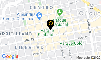 Mapa de Broaster & Asado La 10 en Cúcuta