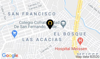 Mapa de Broaster Chicken en Bogotá D.C