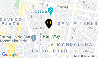 Mapa de Broaster Park Way en Bogotá D.C