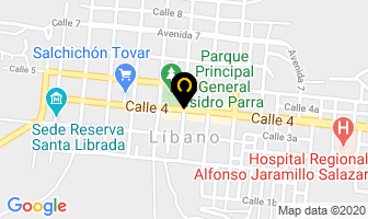 Mapa de Broaster Y Asado en Líbano