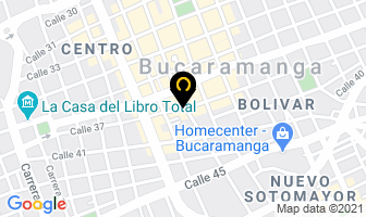 Mapa de Broches Y Accesorios en Bucaramanga
