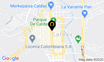 Mapa de Brosty Caldas en Caldas