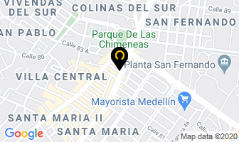 Mapa de Brosty Santa Maria en Itaguí