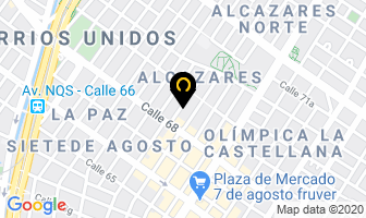 Mapa de Brownies & Chocolates en Bogotá D.C