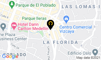 Mapa de Brownies Postres Y Chocolates en Medellín