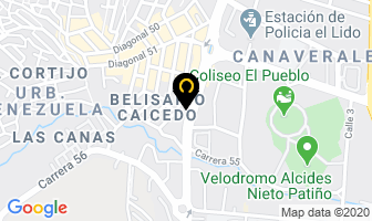 Mapa de Brownies Shelany en Cali