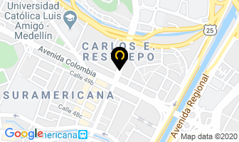 Mapa de Bucalix en Medellín