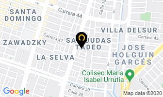 Mapa de Buena Arepa en Cali