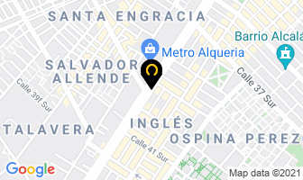 Mapa de Buenos Acabados Arquitectónicos Ltda. en Bogotá D.C