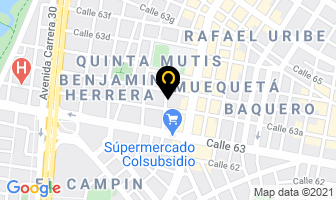 Mapa de Buenos & Creativos en Bogotá D.C