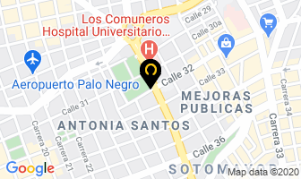 Mapa de Búfalo Express en Bucaramanga