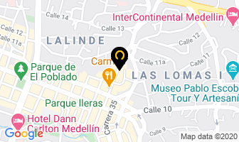 Mapa de Bufete Legal en Medellín