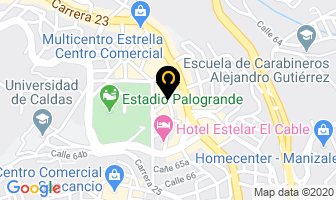 Mapa de Buffalo Serrano Psg en Manizales