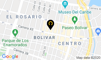 Mapa de Buffet De Abogados en Barranquilla