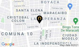 Mapa de Buffets Clarita en Cali