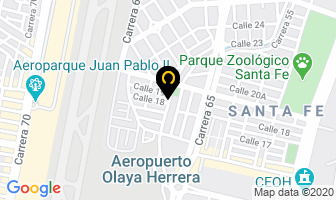 Mapa de Buñuelos Gady en Medellín