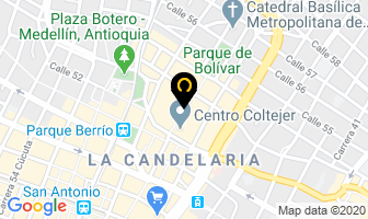 Mapa de Burger Chicken en Medellín