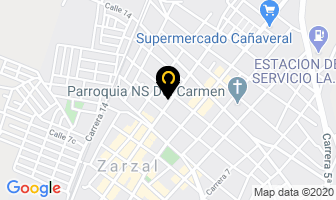 Mapa de Burguer Wings en Zarzal