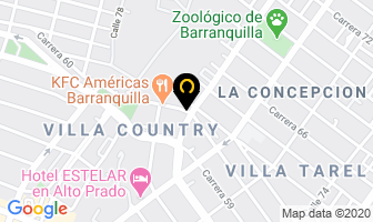 Mapa de Burica S.a. en Barranquilla