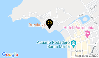 Mapa de Burukuka en Santa Marta